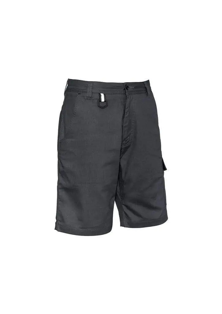 SYZMIK Men’s Rugged Cooling Vented Shorts ZS505 Work Wear Syzmik Charcoal 72